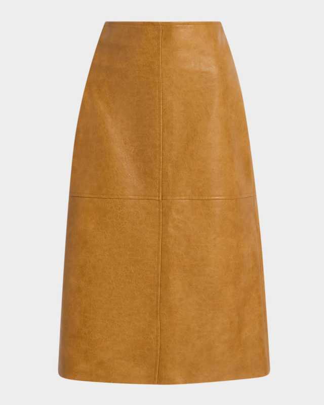 Jordie Faux Leather Skirt
